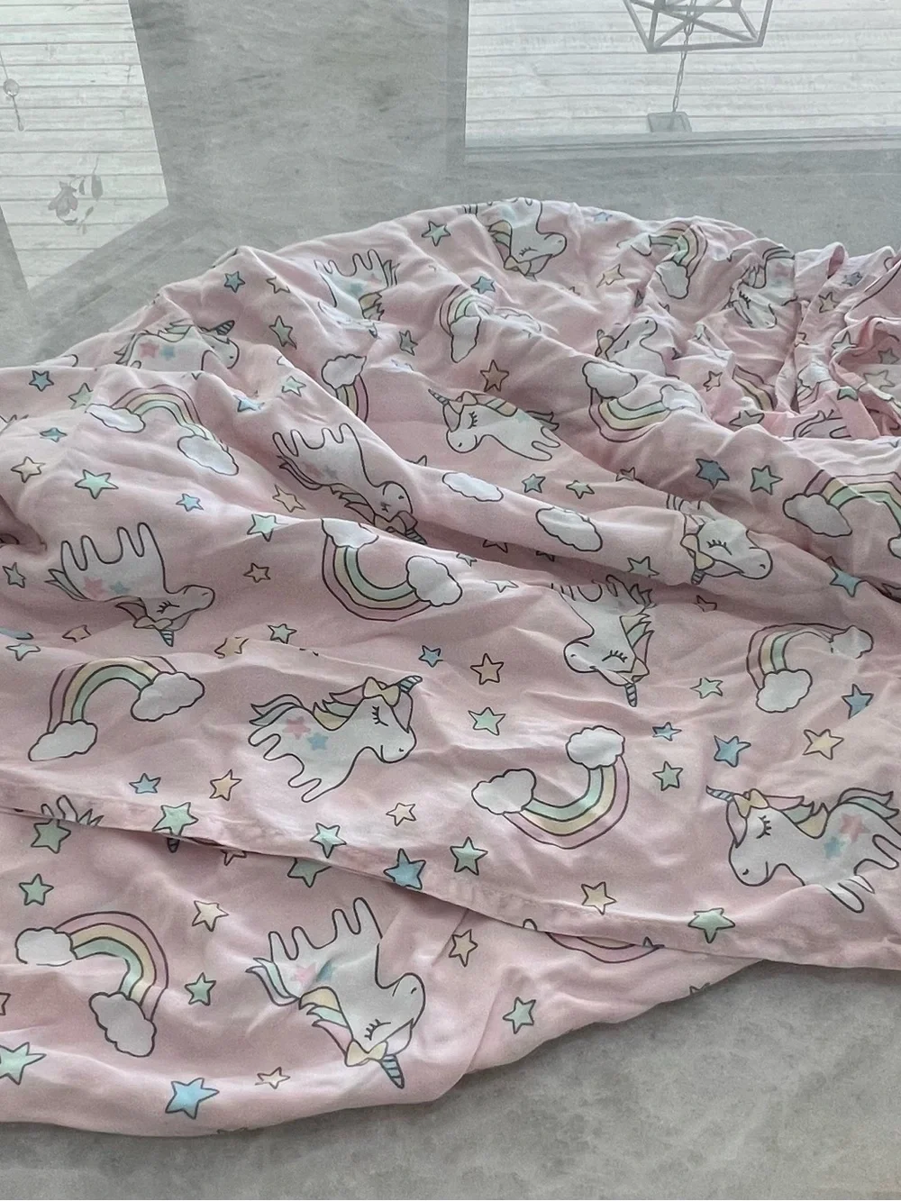 Unicorn twin sheet set
